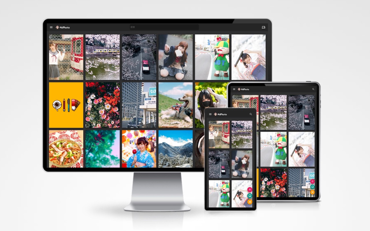 MdPhoto一款Typecho的相册主题